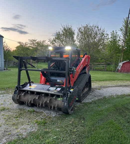 Flannel Landworks forestry mulching equipment for residential acreage